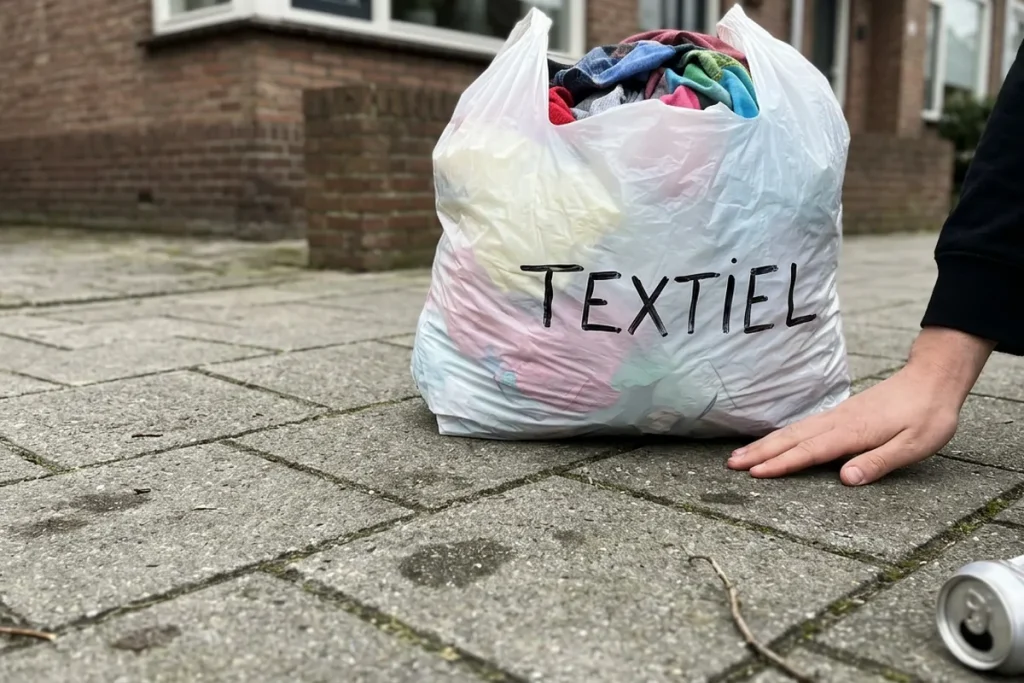 De verborgen fout bij het wegdoen van kleding: Waarom de kleur van je zak alles bepaalt