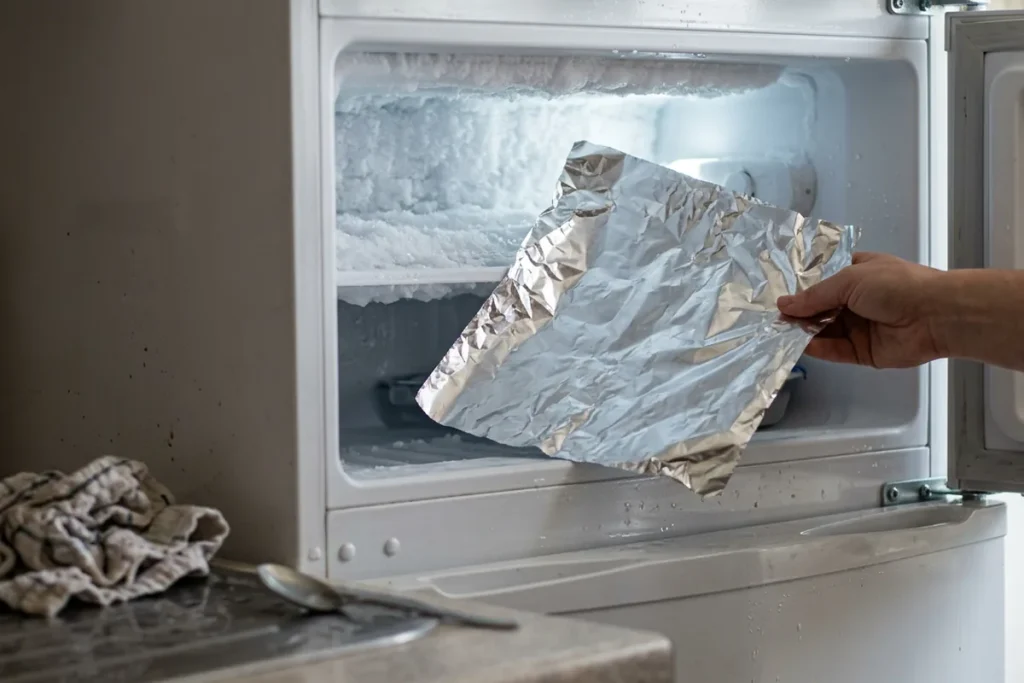 De "zilveren" truc: Waarom je direct aluminiumfolie in je bevroren vriezer moet leggen