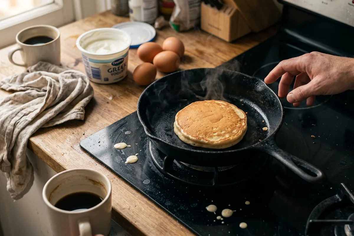 Geen meel of melk in huis? Met dit verrassende 2-ingrediënten recept bak je de meest malse pannenkoeken ooit