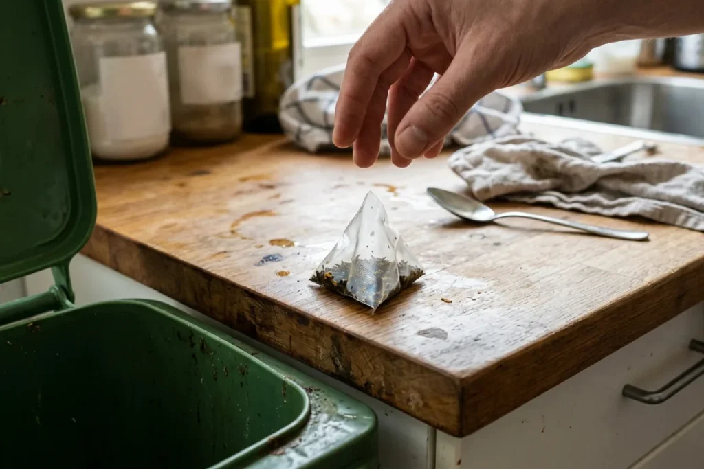 Stop met het weggooien van theezakjes in de GFT-bak tot je dit hebt gelezen