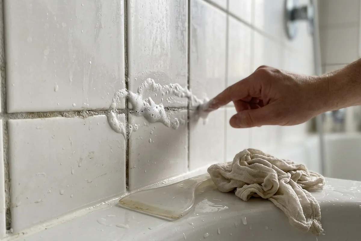 Vergeet chloor: Waarom je badkamervoegen zwart blijven en de 'bruisende' oplossing die wél werkt