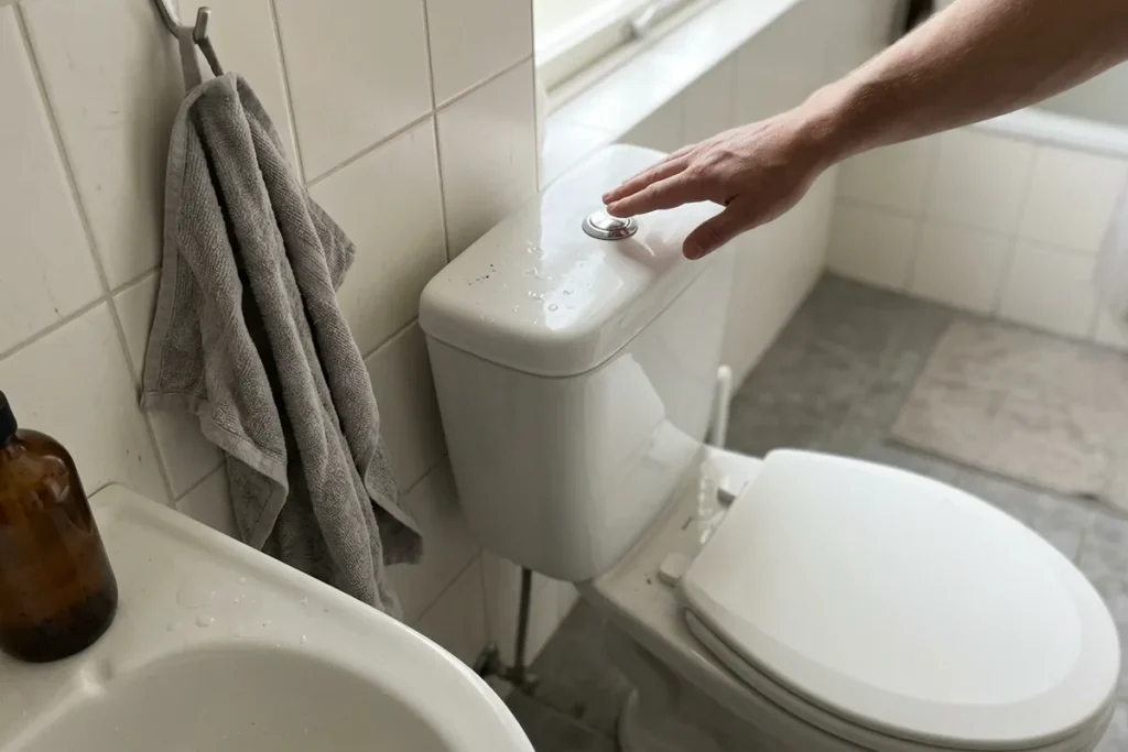 Waarom het sluiten van de wc-deksel jouw badkamer niet echt schoon houdt (en wat wél werkt)