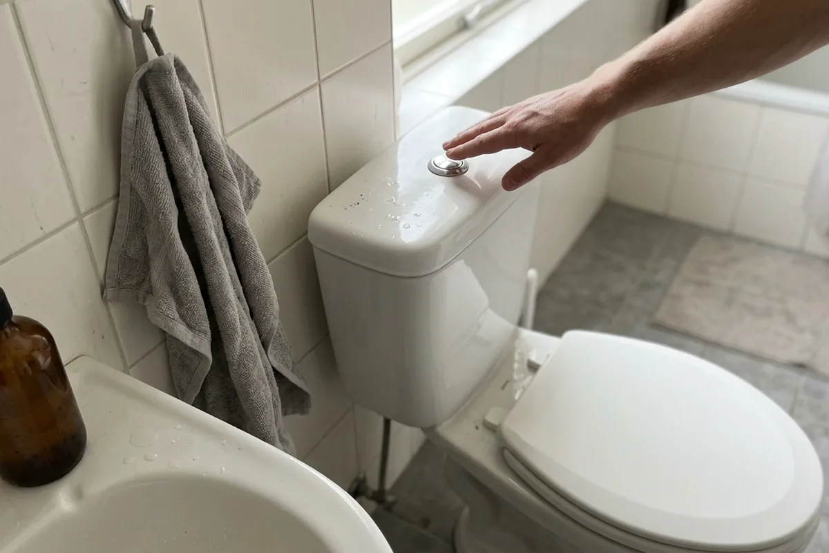 Waarom het sluiten van de wc-deksel jouw badkamer niet echt schoon houdt (en wat wél werkt)